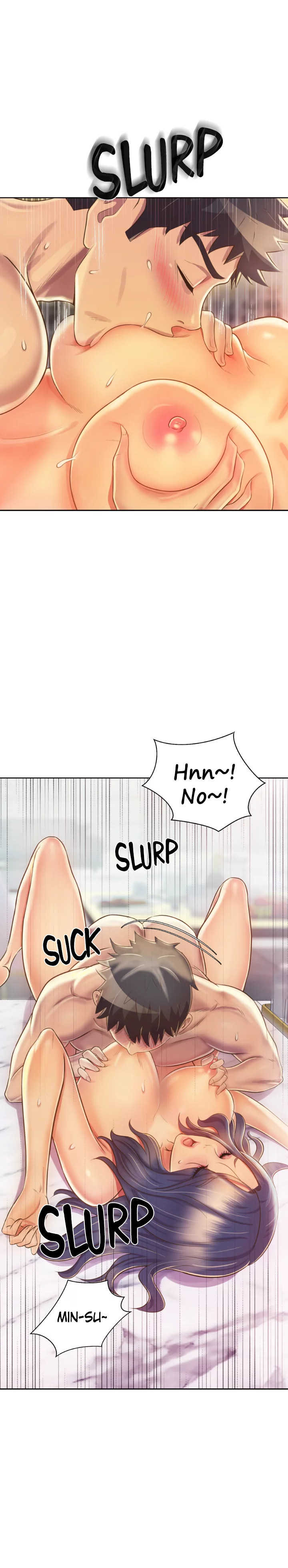 Breast sucking manga