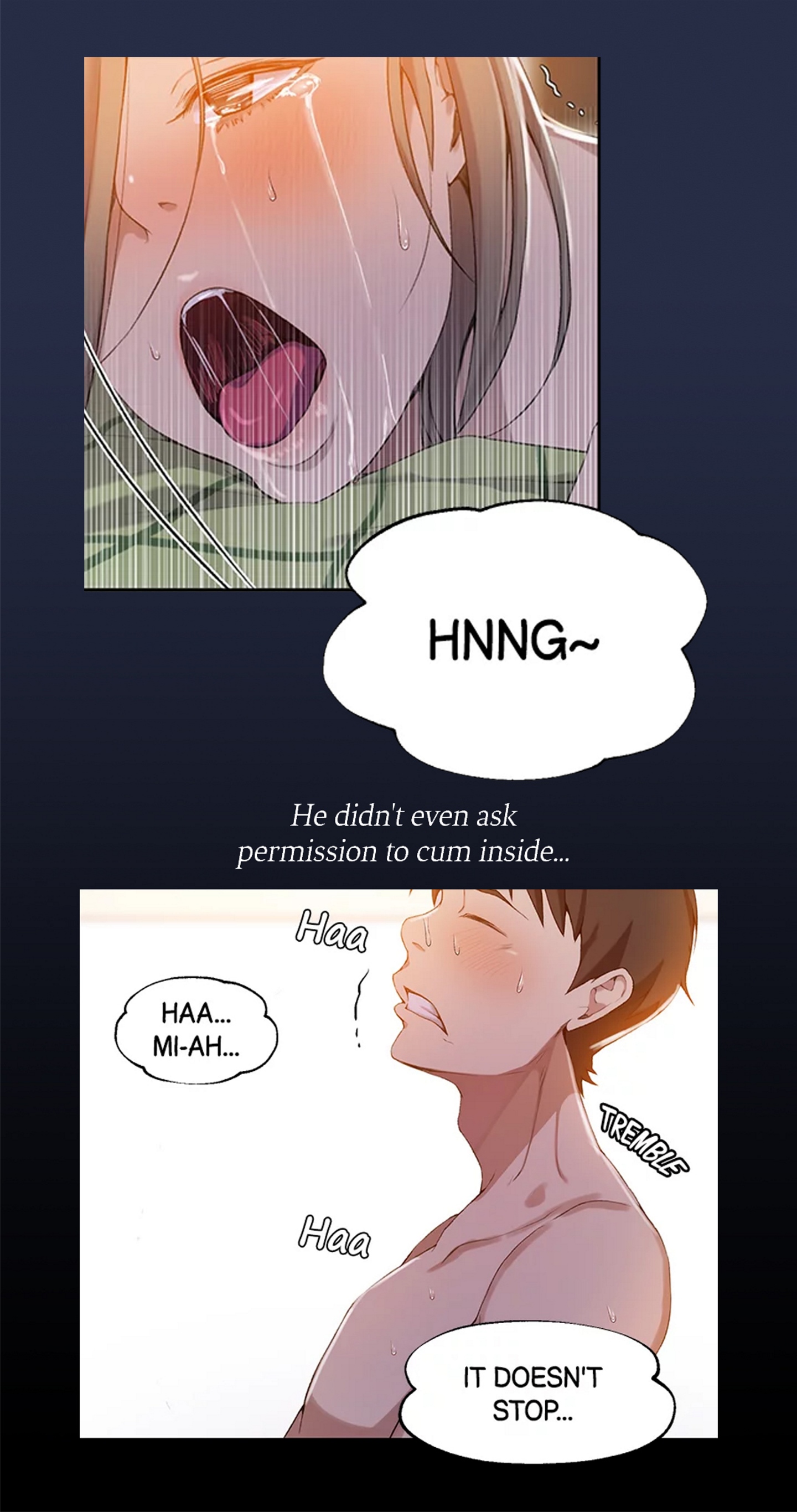 Unveiling hidden acts