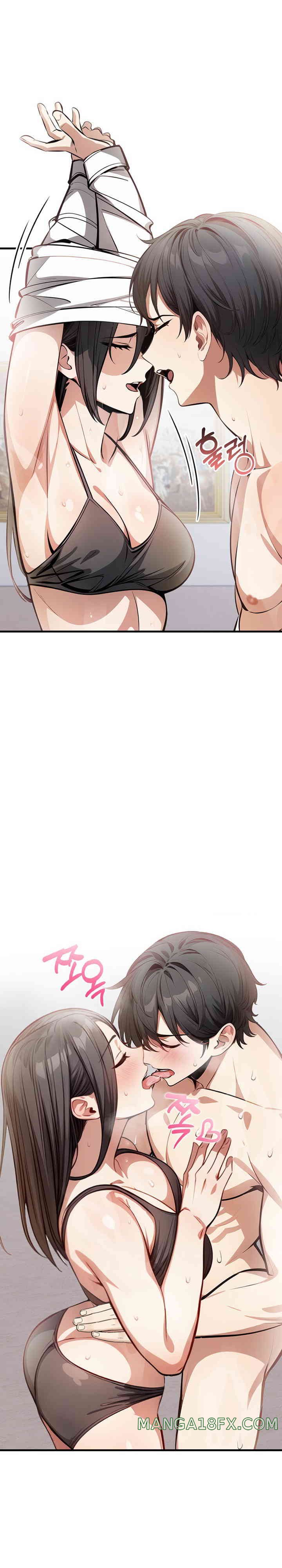 The female professor and the nude artist